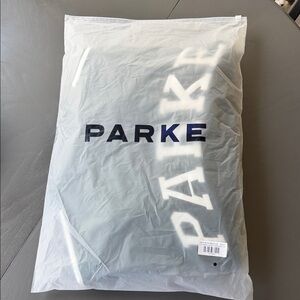 Parke sport stripe mockneck
